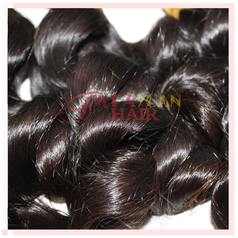 Peluca de cabello humano de onda suelta en Fayuan