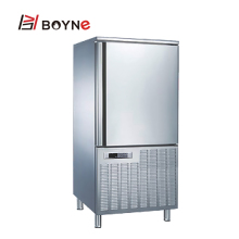 Fan Cooling Intelligent Control Eleven Trays Commercial Stainless Steel Blast Freezer Cabinet