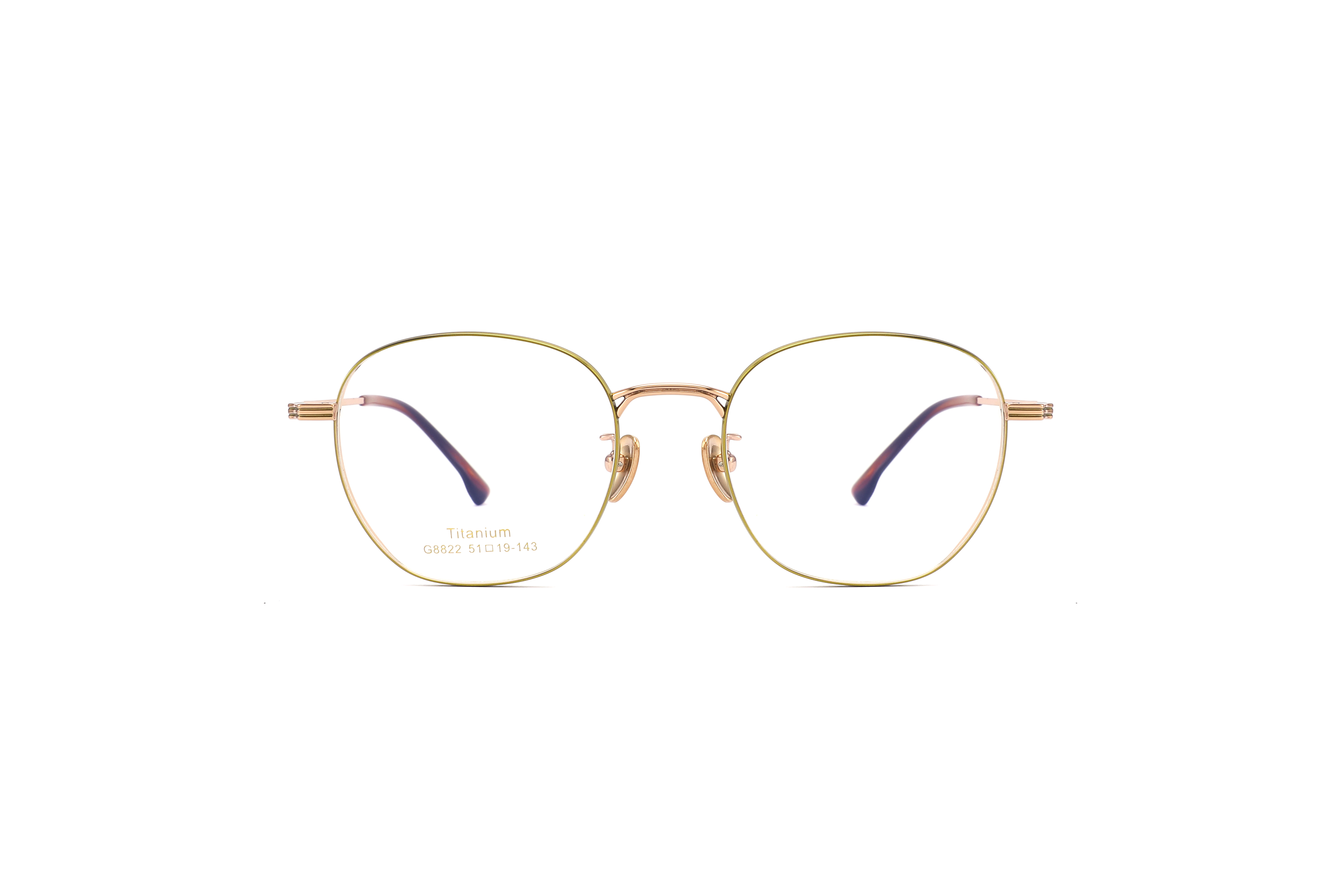 Hign Quality Titanium Eyeglasses Frame Darry Optical 8822