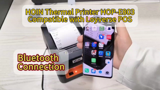 Stampante termica Hoin 80mm HOP-E803 compatibile con loyverse POS