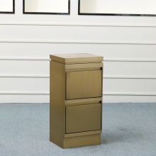 Yoocell Gold Plated Stainless Steel Practical Durable Tool Cabinet for Beauty Salon Trolley-OC2051