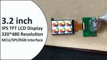 3.2 inch 320*480 IPS TFT LCD Display Module 3.2inch 40Pin LCD Screen Panel Customize Touch Panel Factory OEM ODM