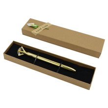 Kraft Paper Gifts Wrap With Lids, Thick Cardboard Display Box Long Rectangle Wedding Party Decorative Packaging Cases for Bracelet, Choker, Earrings
