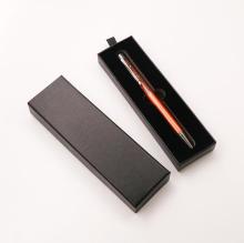 Black Paper Jewelry Ballpoint Pen Gift Box Pencil Boxes Empty Case with strawer