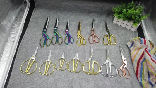 Professional Fabric Scissors Stainless Steel Tailor Clothing Scissors manufacturers