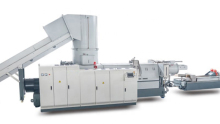BOPP film cutter compactor recycling pelletizing machine line
