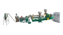 HDPE bottle flakes parallel twin screw pelletizing machine
