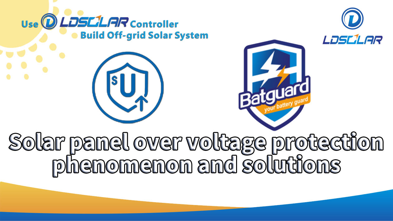 Solar panel over voltage protection phenomenon and solution