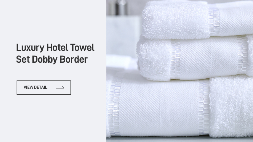 Bath Towel Classic Dobby  Bulk - Simple Life Rentals