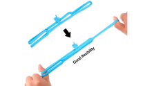 Elastic Silicone Finger Point Bookmarks Book Markers School Office Accessories