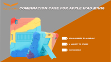 Customized 2022 New Design Ipad Protective Cover Silicone Case For Apple Ipad Mini6 - WJM manufacturers From China