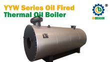 Horizontal Oil Gas Fired Thermal Oil Boiler System