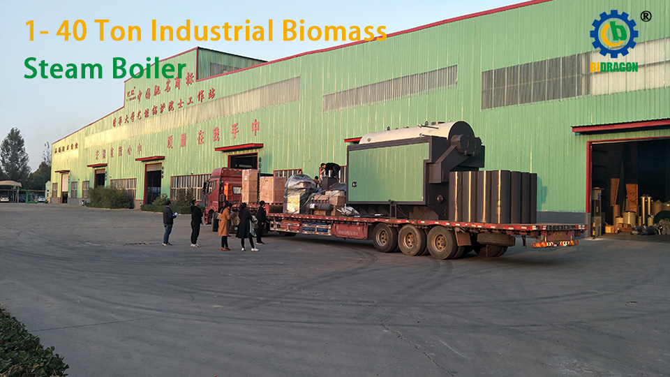 Caldera de combustible sólido de madera de biomasa de carbón de vapor industrial de 1TonTO 20Ton