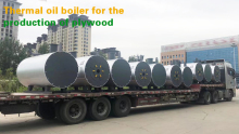 Bidragon Gas Fired Thermal Oil Boiler Heater for The Production of Plywood