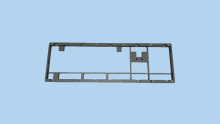 Aluminum Alloy Panel Customized Stamping Processing Customized Aluminum Alloy Keyboard Base