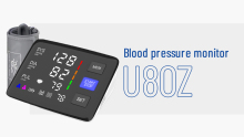 Blood Pressure Monitor Upper Arm, Automatic Digital BP Machine With Wide-Range Cuff for Home Use, Backlit Screen, 2x120 Reading Memory