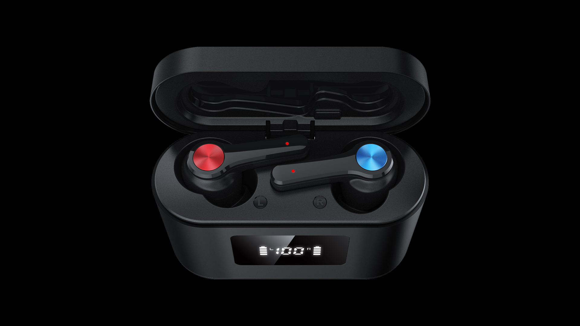 TWS Bluetooth 5.0 Kopfhörer In-Ear Ohrhörer HiFi Bass Headset Ladebox 4000mAh 