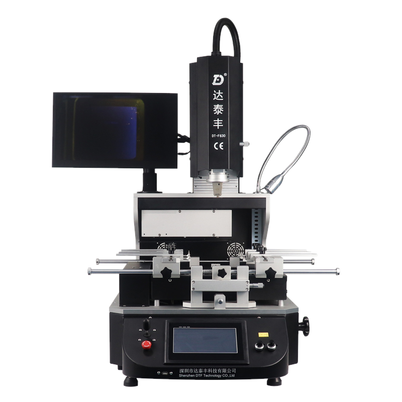Automati SMD BGA rework station machine with optical alignment for mobile phone computer ect.
