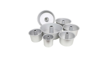 Detachable Aluminum Tube Cake Pan Cake Baking Tin Mold with Removable Bottom