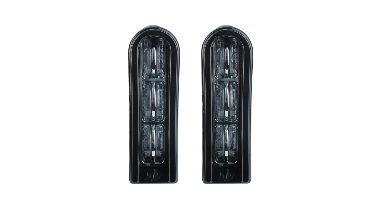 Motorcycle LED Light Accent Saddlebag Inserts Support Tail Light For Touring Electra Road Glide FLTRUSE CVO FLHR 14-20