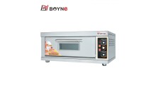 Commercial Stainless Steel Mechanical Single Deck One Tray Electric Bread Oven For Bakery Shop