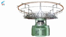 Chiyang Brand single jersey Jacquard auto striper circular knitting machine Chinese textile machinery, Guangdong, China