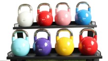 LADMAN FITNESS Steel Competitive Kettlebell 4-32kg Consumer and Commercial Core Muscle Training Fitness Equipment