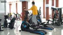 New Type Multifunctional Home Aerobic Exercise Equipment Double Track High Quality Cross Elliptical Training Machine