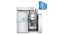Case of Fixed Hydraulic Lifting Emulsifying Machine