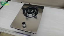 Single Burner Stainless Steel Built-in Gas Hob