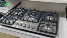High Quality 5 Burner Tempered Glass Built-in Gas Hob