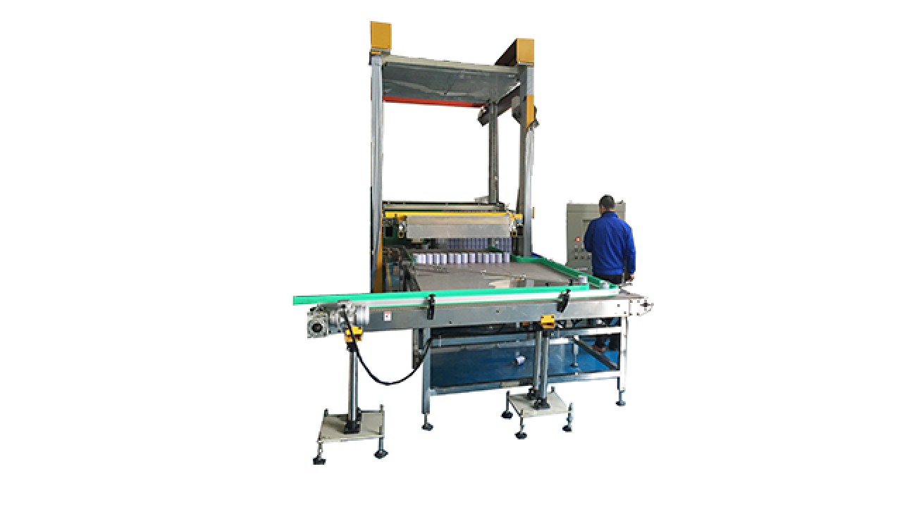Automatic Clamp Type High Depalletizer for Empty Can | GUANYOU
