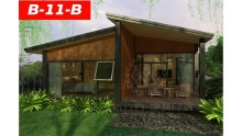 Laster bizi CASAS PREFabrikatuak Etxe modularrak Argi zabalera markoa