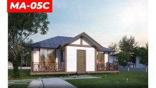 2 logela aurrez aurre etxeak Logela aurrefab Home Modular Luxuzko Etxea