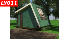 Prefab Lusxury Cottage Tiny Bulegoa Etxea Argi Altzairuzko Gauge Tiny Etxea