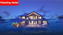 Luxuzko Moderno Modernoa House Villa Folating House hotela uretan