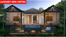 Neurrira egindako estazio hotela Luxuzko Hegoaldeko Holiday Etxea