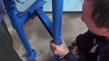 Install the Cooling Fan C Foot
