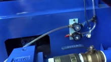Compressed Air Connected to the Machine