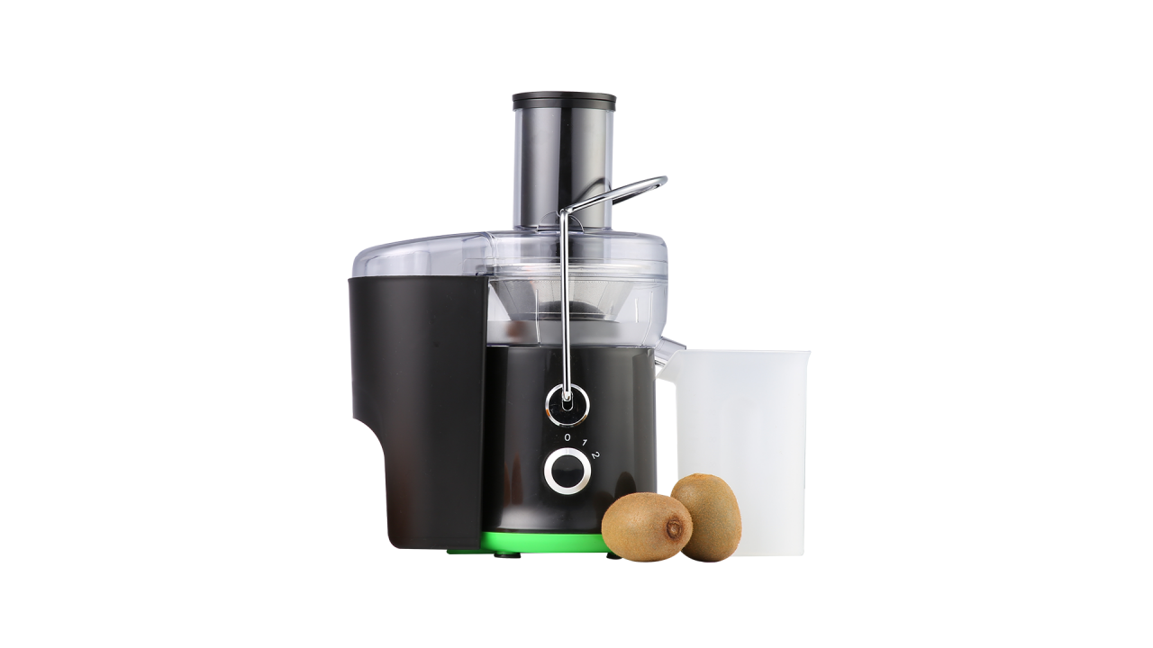 Odšťavňovač Ovocný a zeleninový odšťavňovač Širokoúhlý odstředivý odšťavňovač, Easy Clean Juicer, 600w, Bez BPA