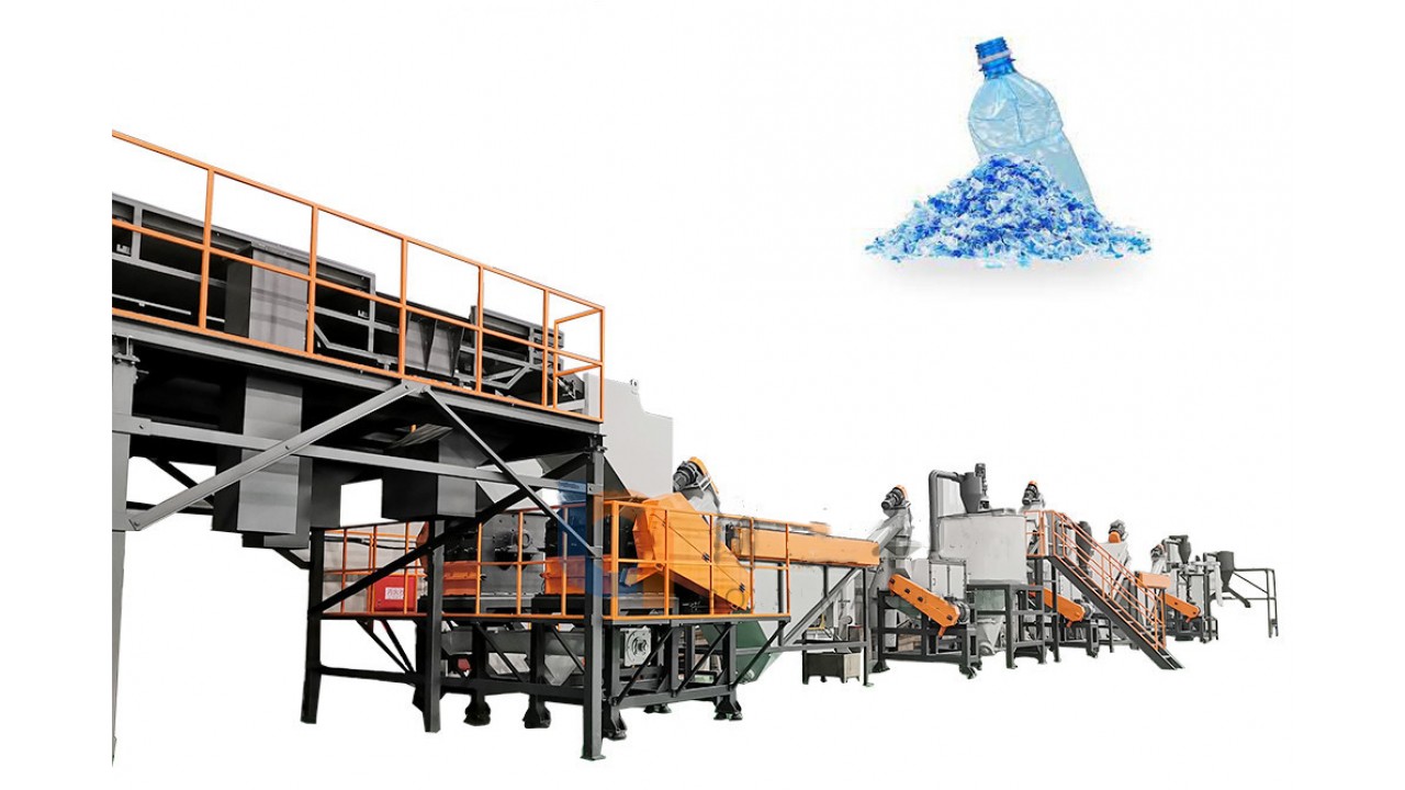 Máquina de Reciclagem de PET 2000kg/h