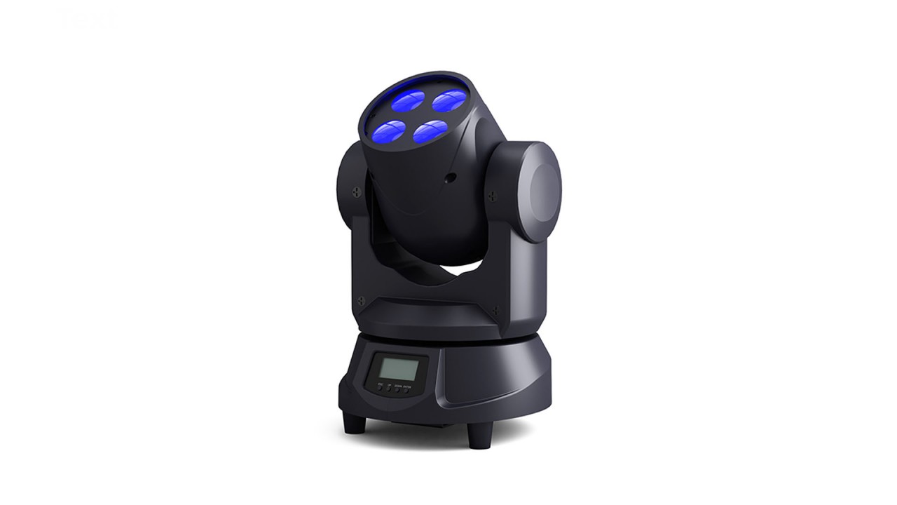 Wholesale Yellow River 40W Mini Led Moving Head Wash YR-W1004H with Good Price - Yellow River