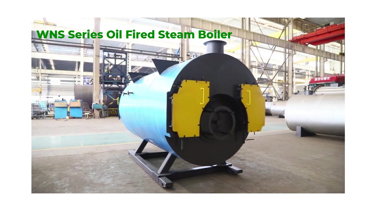 WNS Series 8 Ton Oil Fired Steam Boiler Supplier