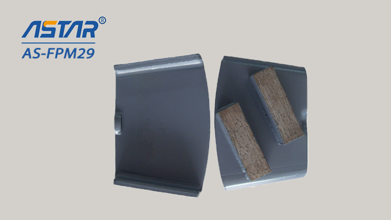 Diamantové podlahové lešticí podložky / kotouč s kovovými segmenty pro broušení betonu v zařízení HTC