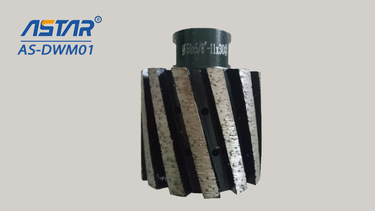 2" 3" 4" çapında granit ve sert taşları hızlı taşlamak için segment tipi elmas tamburlu çarklar