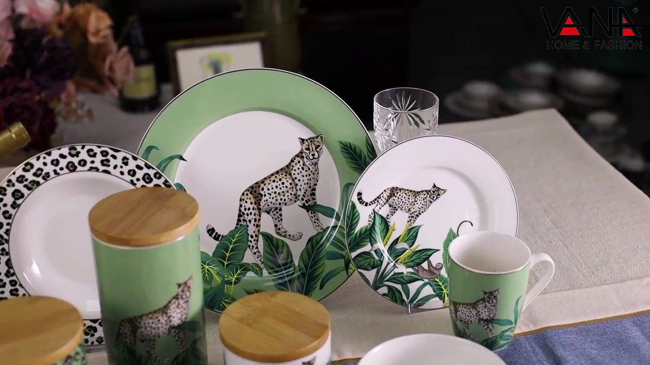 Blue Zoo Ceramic Tableware