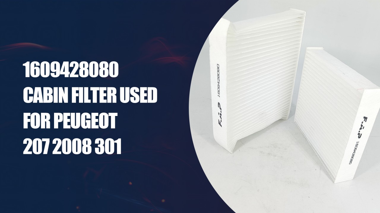 1609428080 6447.VX 6479.90 Kabinowy filtr powietrza używany do PEUGEOT 207 2008 301