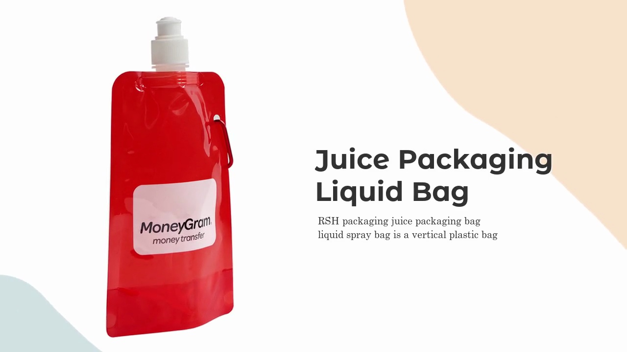 Wholesale Custom Juice packaging Liquid Bag Water Spout Pouch Supplier