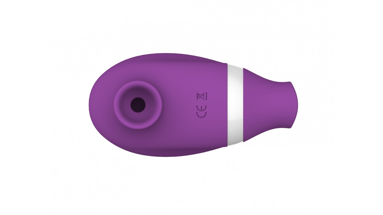 Waterproof Silicone G Spot Sucking Vibrator Para sa Babaeng Klitoris At Utong