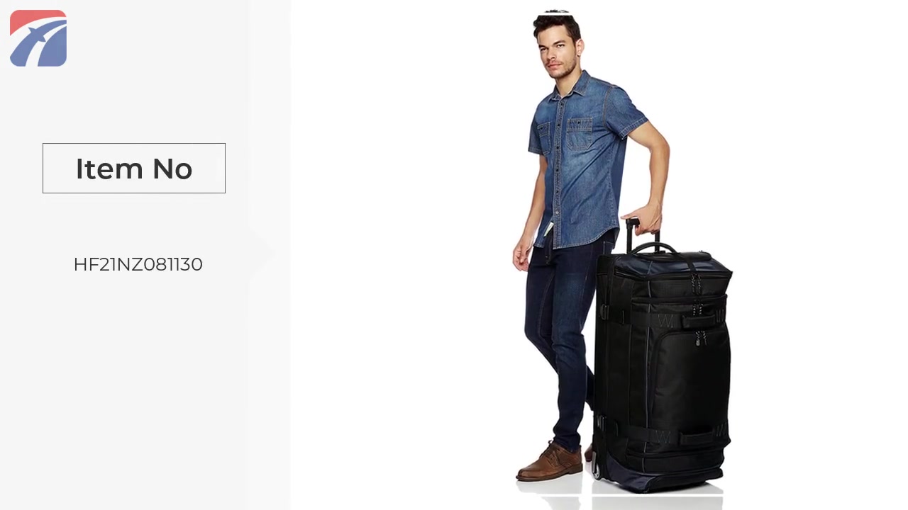 Travelers Club Adventure Upright Rolling Duffel Bag Wheeled Duffel 35
